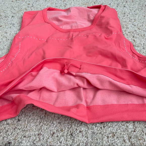 NWT Shein coral two piece athletic workout set size large - Picture 9 of 9